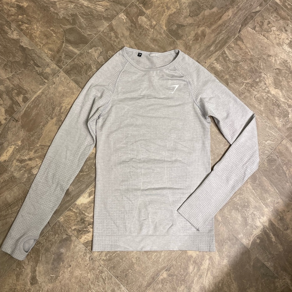 GymShark Women’s Vital Seamless Core Adapt Top Long Sleeve Shirt Small
